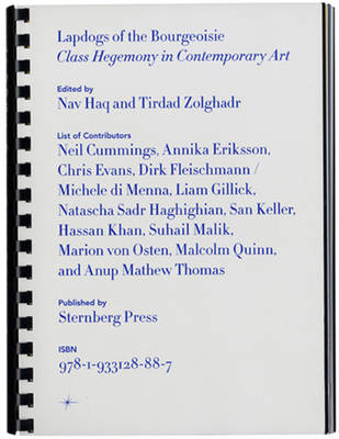 Book cover for Lapdogs of the Bourgeoisie – Class Hegemony in Contemporary Art