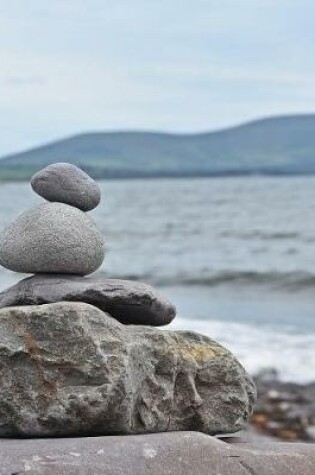 Cover of Meditation Rock Nature Lined Notebook Journal