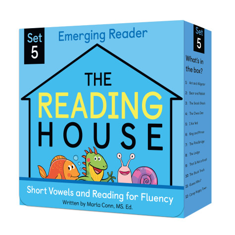 Book cover for The Reading House Set 5: Short Vowels and Reading for Fluency