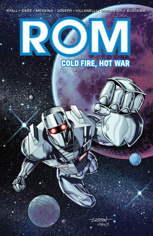 Book cover for Rom: Cold Fire, Hot War