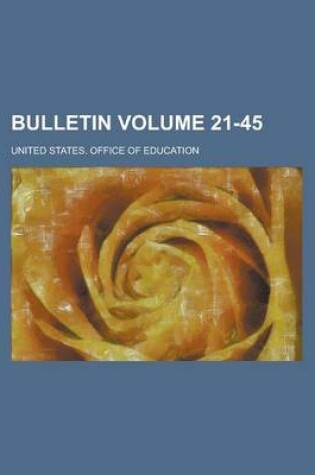 Cover of Bulletin Volume 21-45