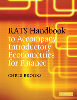 Book cover for RATS Handbook to Accompany Introductory Econometrics for Finance