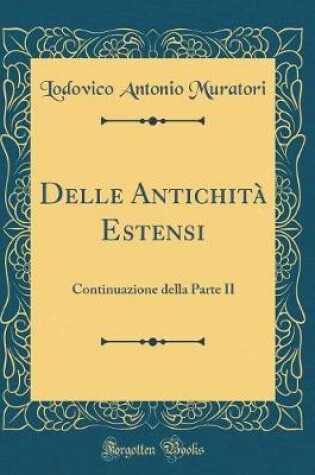 Cover of Delle Antichita Estensi