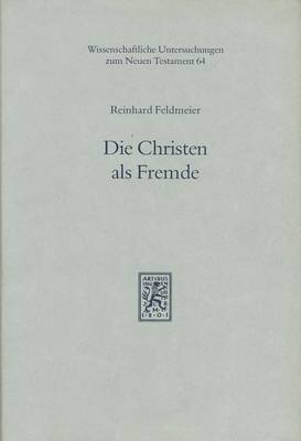 Book cover for Die Christen ALS Fremde