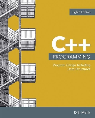 Book cover for Mindtap Computer Science, 1 Term (6 Months) Printed Access Card for Malik's C++ Programming: Program Design Including Data Structures, 8th