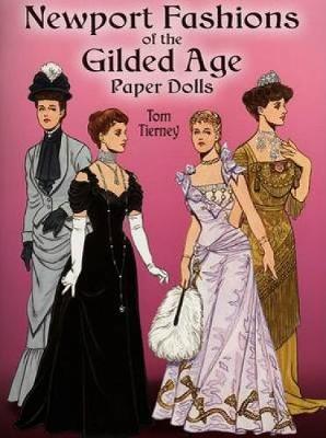 Book cover for Newport Fashions of the Gilded Age Paper Dolls