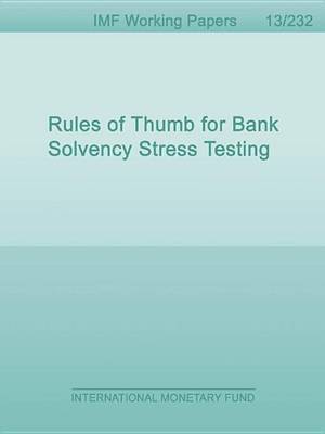 Book cover for Rules of Thumb for Bank Solvency Stress Testing