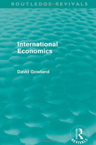 Cover of International Economics