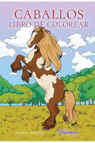 Cover of Caballos libro de colorear