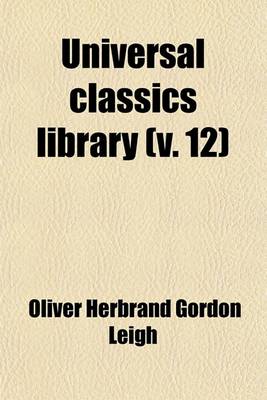 Book cover for Universal Classics Library (Volume 12)