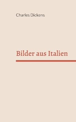 Book cover for Bilder aus Italien