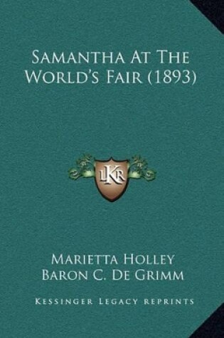 Cover of Samantha at the World's Fair (1893)