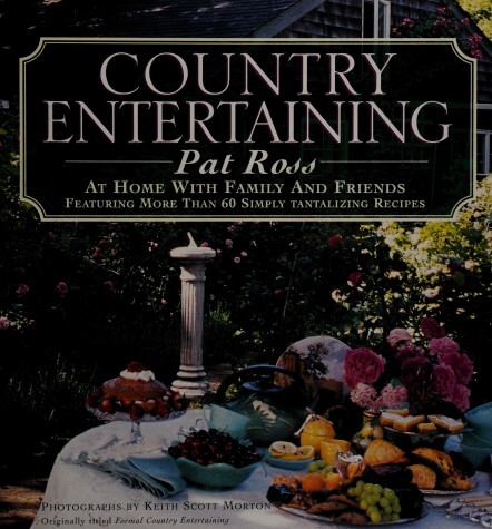 Book cover for Country Entertaining