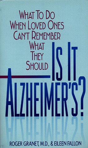 Book cover for Is it Alzheimer's?