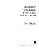 Book cover for Designing Intelligent Front Ends for Business Software