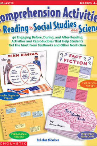 Cover of Comprehension Activities for Reading in Social Studies and Science