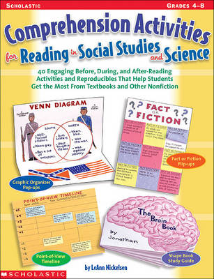 Book cover for Comprehension Activities for Reading in Social Studies and Science