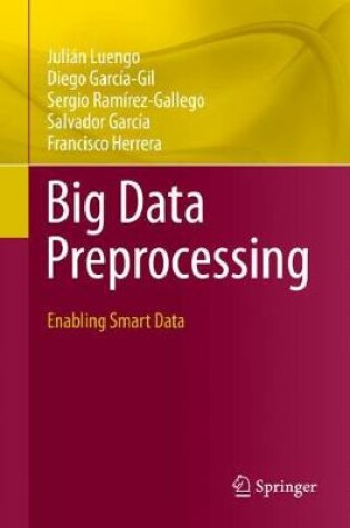 Cover of Big Data Preprocessing