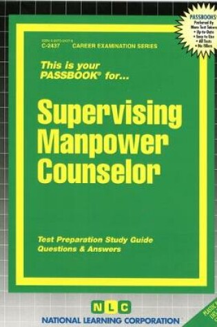 Cover of Supervising Manpower Counselor