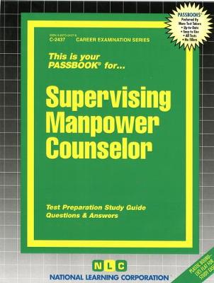 Book cover for Supervising Manpower Counselor