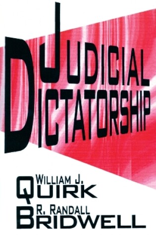 Cover of Judicial Dictatorship