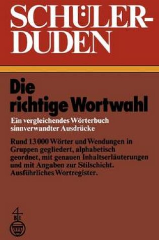 Cover of Schulerduden