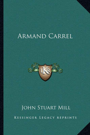 Cover of Armand Carrel