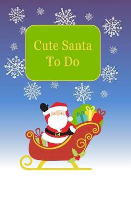 Book cover for Cute Santa to Do