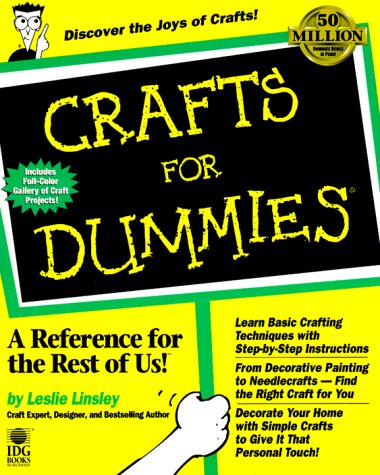 Book cover for Crafts for Dummies