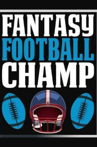 Cover of Fantasy Football Champ