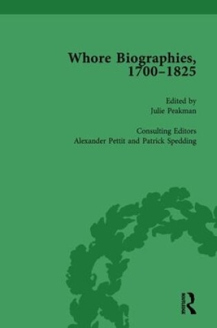 Cover of Whore Biographies, 1700-1825, Part II vol 6