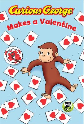 Book cover for Curious George Makes a Valentine (GLR Level 2)
