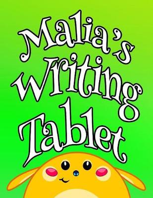 Book cover for Malia's Writing Tablet