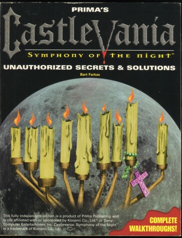 Book cover for Castlevania X