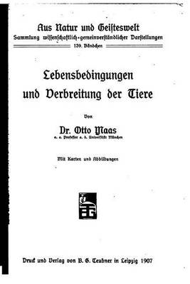 Book cover for Lebensbedingungen und Verbreitung der Tiere