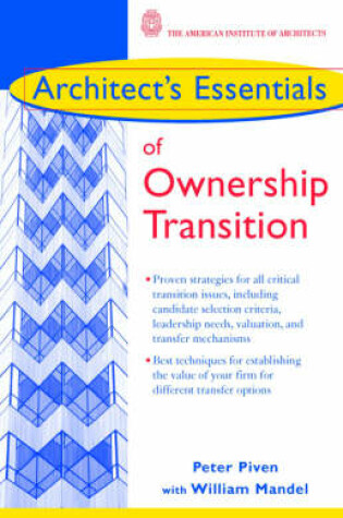 Cover of Architect's Essentials of Ownership Transition