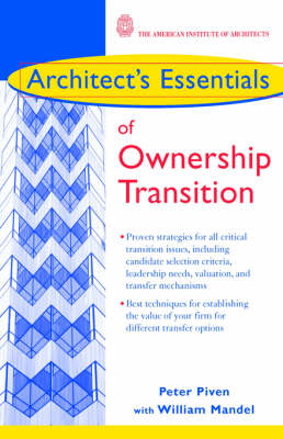 Cover of Architect's Essentials of Ownership Transition