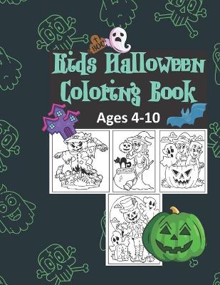 Book cover for Halloween Coloring Book