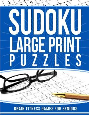 Book cover for Sudoku Large Print Puzzles