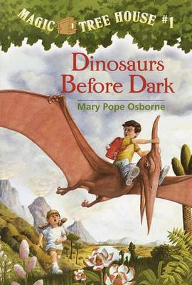 Book cover for Dinosaurs Before Dark
