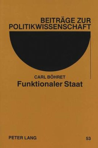 Cover of Funktionaler Staat