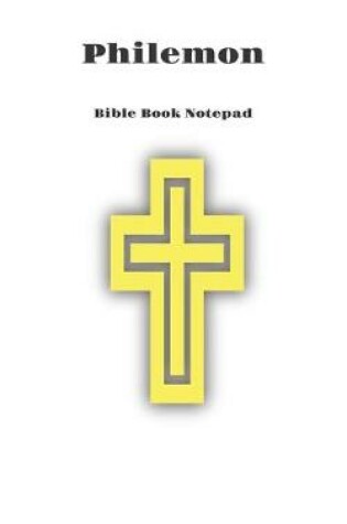 Cover of Bible Book Notepad Philemon