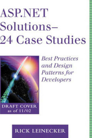 Cover of ASP.NET Solutions - 23 Case Studies