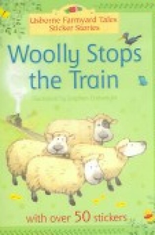 Cover of Woolly Stops the Train Sticker Book