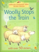 Book cover for Woolly Stops the Train Sticker Book