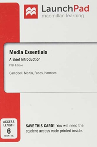 Cover of Launchpad for Media Essentials (1-Term Access)