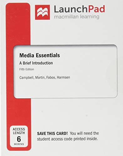 Book cover for Launchpad for Media Essentials (1-Term Access)