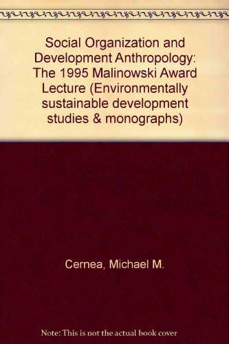 Book cover for Social Organization and Development Anthropology