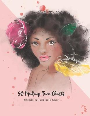 Book cover for 50 Makeup Face Charts