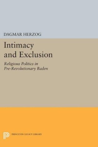 Cover of Intimacy and Exclusion